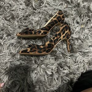 Marc Fisher Leopard Print Heels